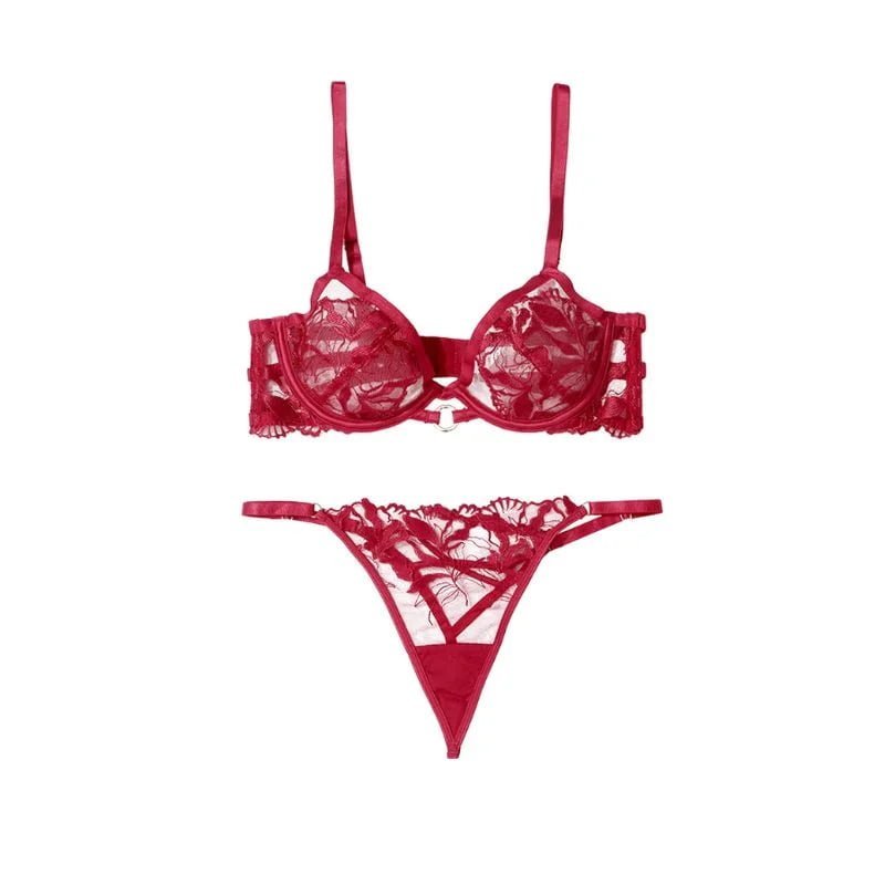 Daily Embroidery Sewn Bra Set for HYWEARS B2B manufacturing